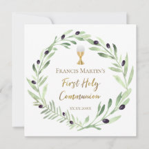 coloração aquosa da oliveira Primeira Comunhão Sag