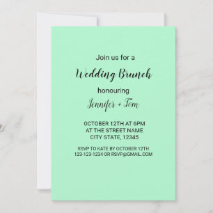 Convite Colorida d'água adicione seu nome ao texto editáve