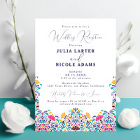 Colorida Recepção de Casamento Fiesta Mexicana Arc