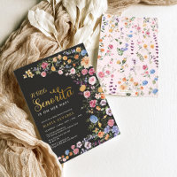 Colorida Wildflower Fiesta Senorita Chá de fraldas