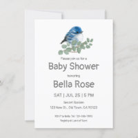 Colorir-me, Blue Bird Shower Invants