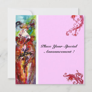 Convite COLUNA, Doce Sessenta Mascarada