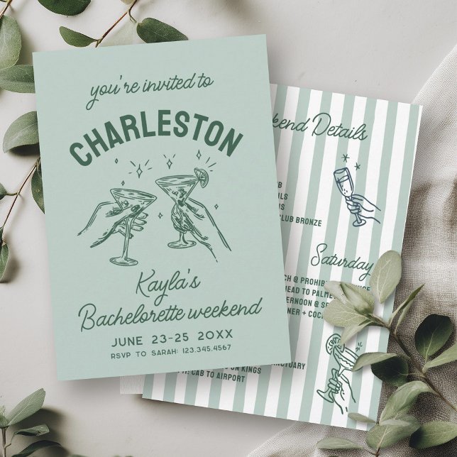 Convite Com Amor Da Festa de solteira De Sage (Criador carregado)