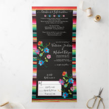 Bordados Mexicanos Invólucro Floral De Rug Com Trê