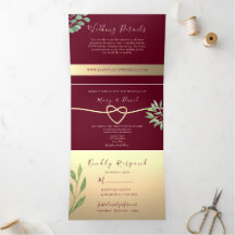 Casamento Burgundy Elegante