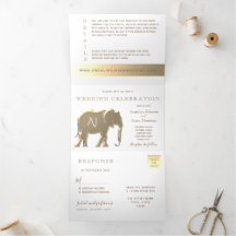 Casamento com Monograma Dourado