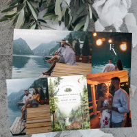 Casamento em Cascata da Floresta Russa | Salvar a 