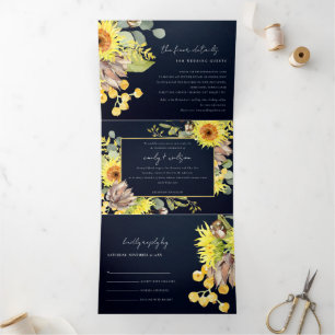 CONVITE COM DOBRA TRIPLA CASAMENTO FLORÍFICO EUCALYPTUS DO MARINHO RUSTICO