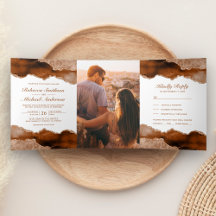 Casamento Fotográfico do Marble, Laranja-Arrastada