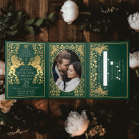 Casamento Real Real Medieval do Leão Verde Trifold