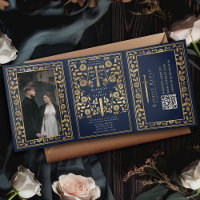 Código QR de Casamento de Espada Real Medieval Rea