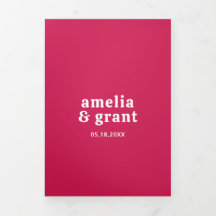 Código QR Rosa Quente Fonte Retro Foto Casamento M