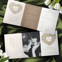 Creme tulipa tinta marrom arte coração monograma c