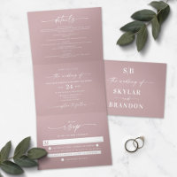 Fotografia de Casamento Minimalista Rosa Poeira Tu