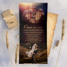 Fotos de Casamento no Castelo de Contos de Fadas E