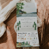 Lakeside Campground Resort | Casamento Ilustrado