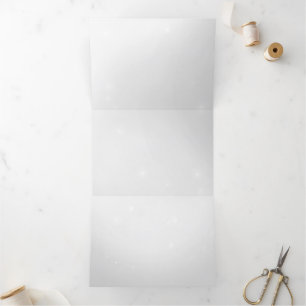 Convite Com Dobra Tripla Redesenhar do Zero - Criar um Personalizado