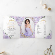 Rosas Lilás Roxas Elegantes Fotos de Quinceañera F