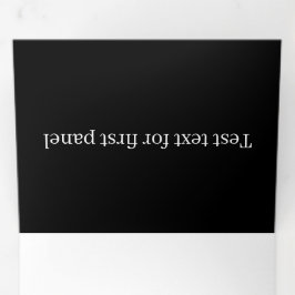 Convite Com Dobra Tripla teste