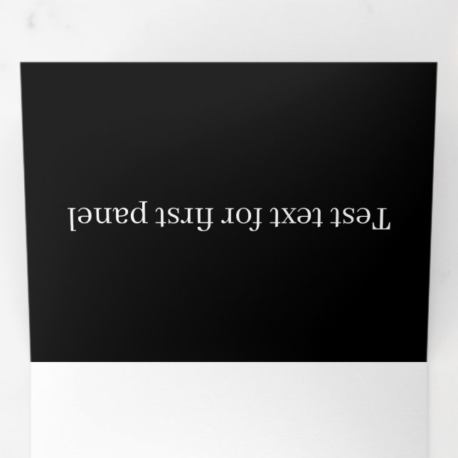 Convite Com Dobra Tripla teste (Dentro primeiro)