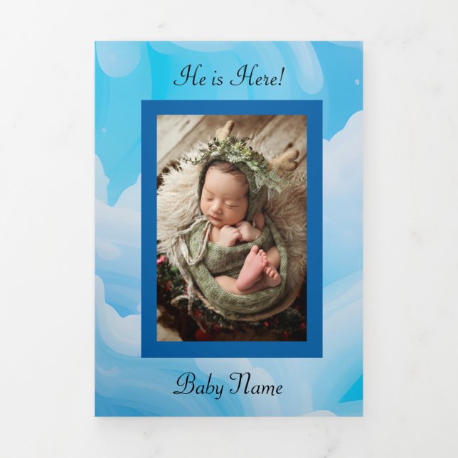 Convite Com Dobra Tripla Triplo - Letra Fold Invation (Cobrir)