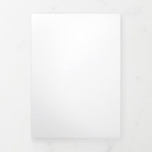 Convite Com Dobra Tripla Triplo - Letra Fold Invation