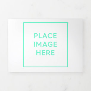 Convite Com Dobra Tripla Triplo - Letra Fold Invation