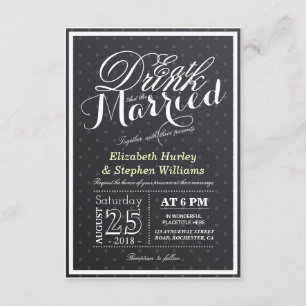 Convite Coma Beba e Case Bolinhas Pretas e Brancas