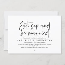 Coma, beba e seja Janto de ensaio de casamentos