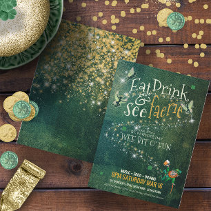 Convite Coma, beba & veja o país das fadas ID637