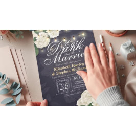 Convite Coma Beber e Casar com Corda Leve