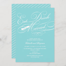 Convite Coma Bebida E Esteja Casado Janto De Ensaio Convid