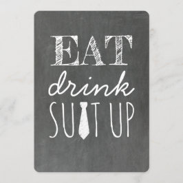 Convite Coma Um Padrinho de casamento Engraçado