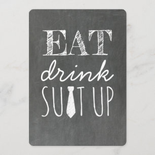 Convite Coma Um Padrinho de casamento Engraçado