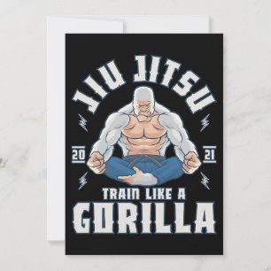 Convite Comboio como Gorilla BJJ brasileiro Jiu Jitsu