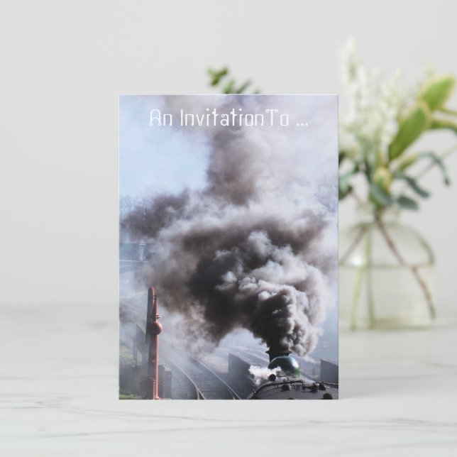 CONVITE COMBOIOS DE VAPOR (Em pé/Frente)