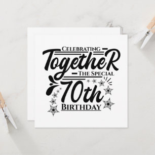 Convite comemoração do 70