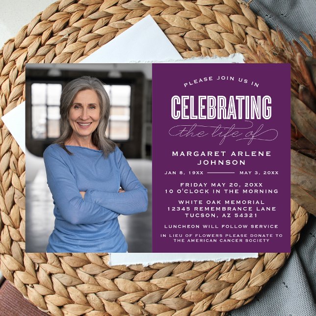 CONVITE COMEMORAÇÃO DO FUNERAL DE VIDA MODERNA NEGRA (Criador carregado)