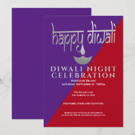 Convite Comemoração Noturna Diwali Da Luz