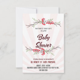 Convite Comemorando a Chegada do Seu Pequeno Milagre!