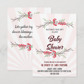 Convite Comemorando a Chegada do Seu Pequeno Milagre!