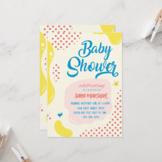 Convite Comemorando a Chegada do Seu Pequeno Milagre!