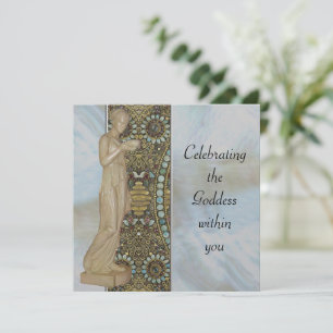 Convite Comemorando a deusa