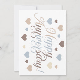 Convite Comemorando o Amor: Feliz Aniversário de Casamento