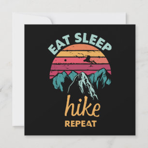 Convite Comer, Dormir, Caminhar, Repetir