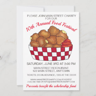 Convite Comida de Minnesota em Wisconsin, "Deep Fried Chee