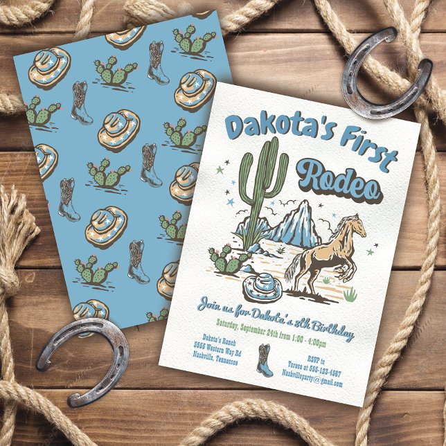 Convite Como o Ocidente era um menino beija-flor, menino a (Criador carregado)