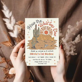 Convite Como O Ocidente Foi Um Dos Meus Primeiros primeiro