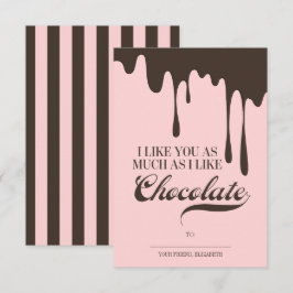Convite Como Você e Crianças de Chocolate Sala de Aula no