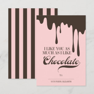 Convite Como Você e Crianças de Chocolate Sala de Aula no 